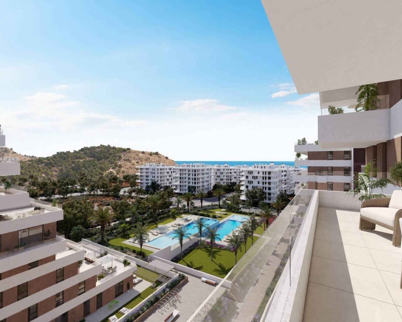 Nueva construcción  - Apartamentos - Villajoyosa - Playa del Torres