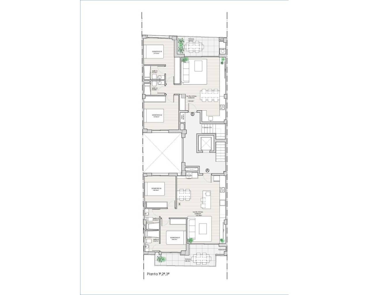 Nueva construcción  - Apartamentos - Guardamar del Segura - Centro