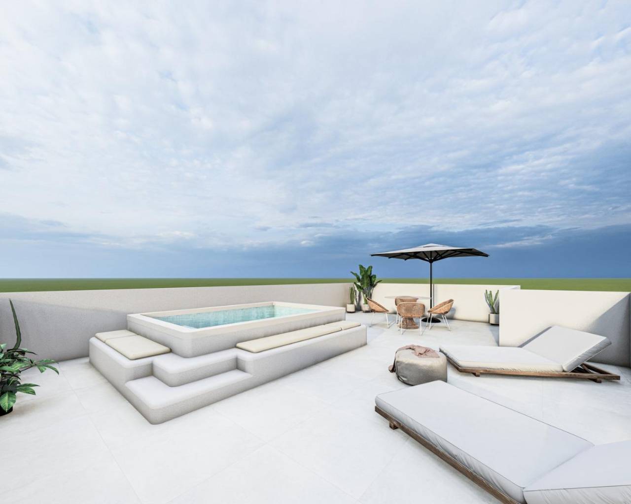 Nouvelle construction - Bungalow  / Townhouse - San Pedro del Pinatar - Los Peñascos