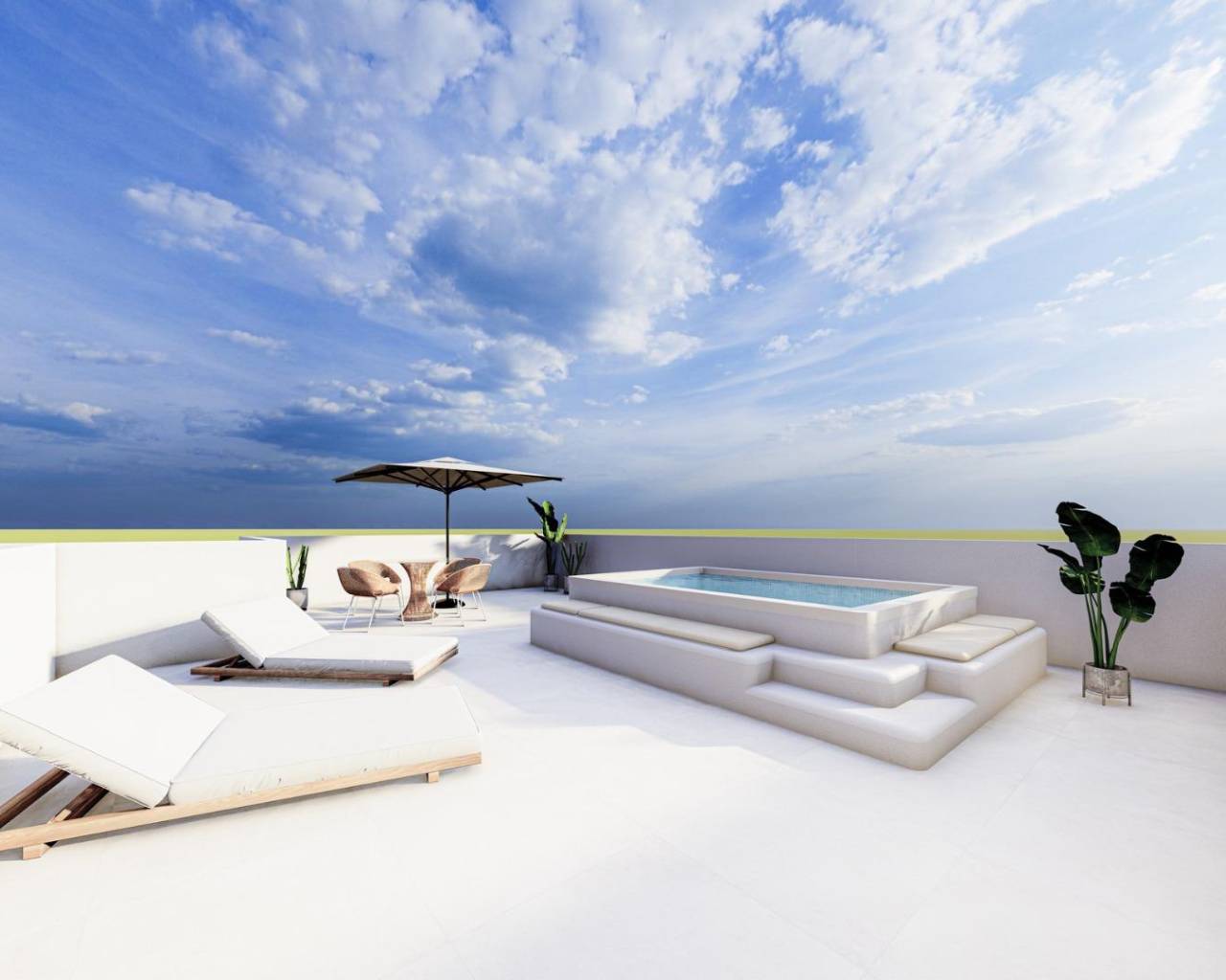 Nouvelle construction - Bungalow  / Townhouse - San Pedro del Pinatar - Los Peñascos