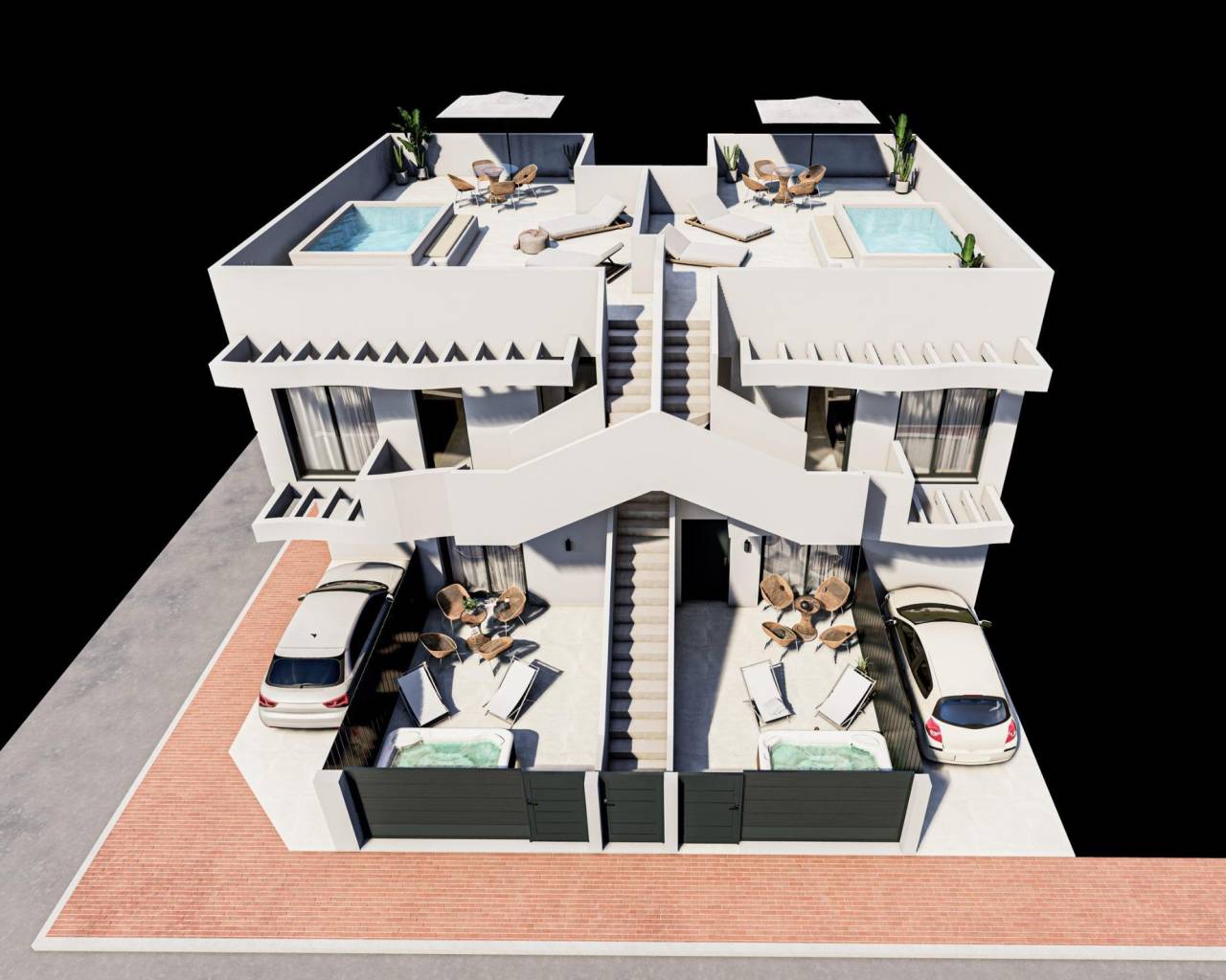 Nouvelle construction - Bungalow  / Townhouse - San Pedro del Pinatar - Los Peñascos