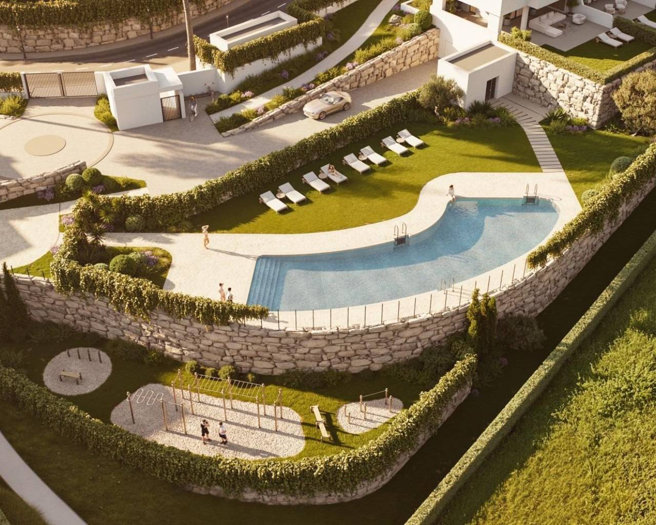 New Build - Apartments - Manilva - Castillo de la Duquesa