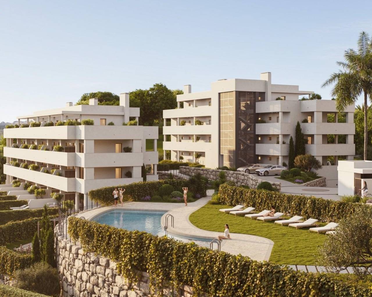 New Build - Apartments - Manilva - Castillo de la Duquesa