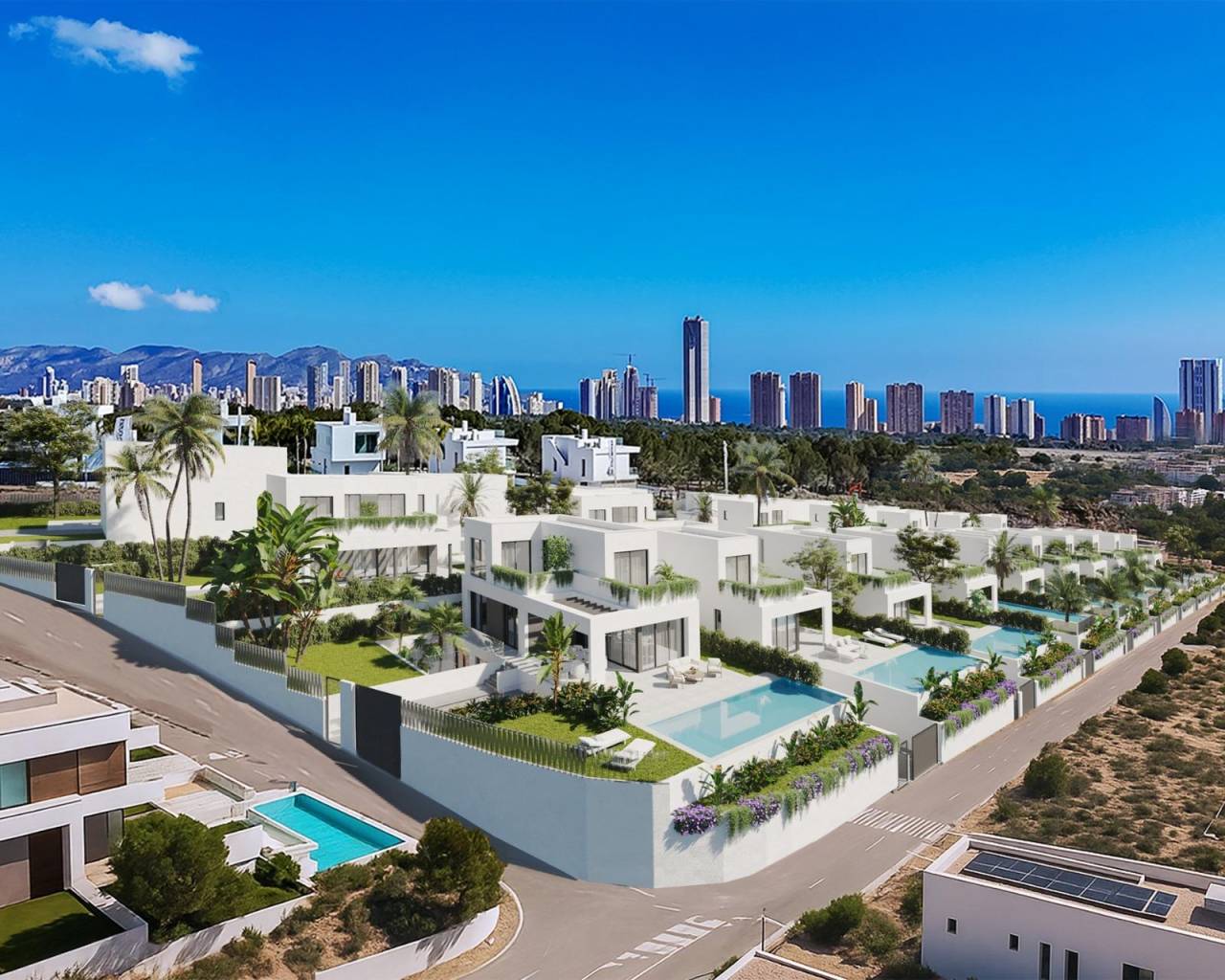 Nueva construcción  - Villas - Finestrat - Sierra Cortina