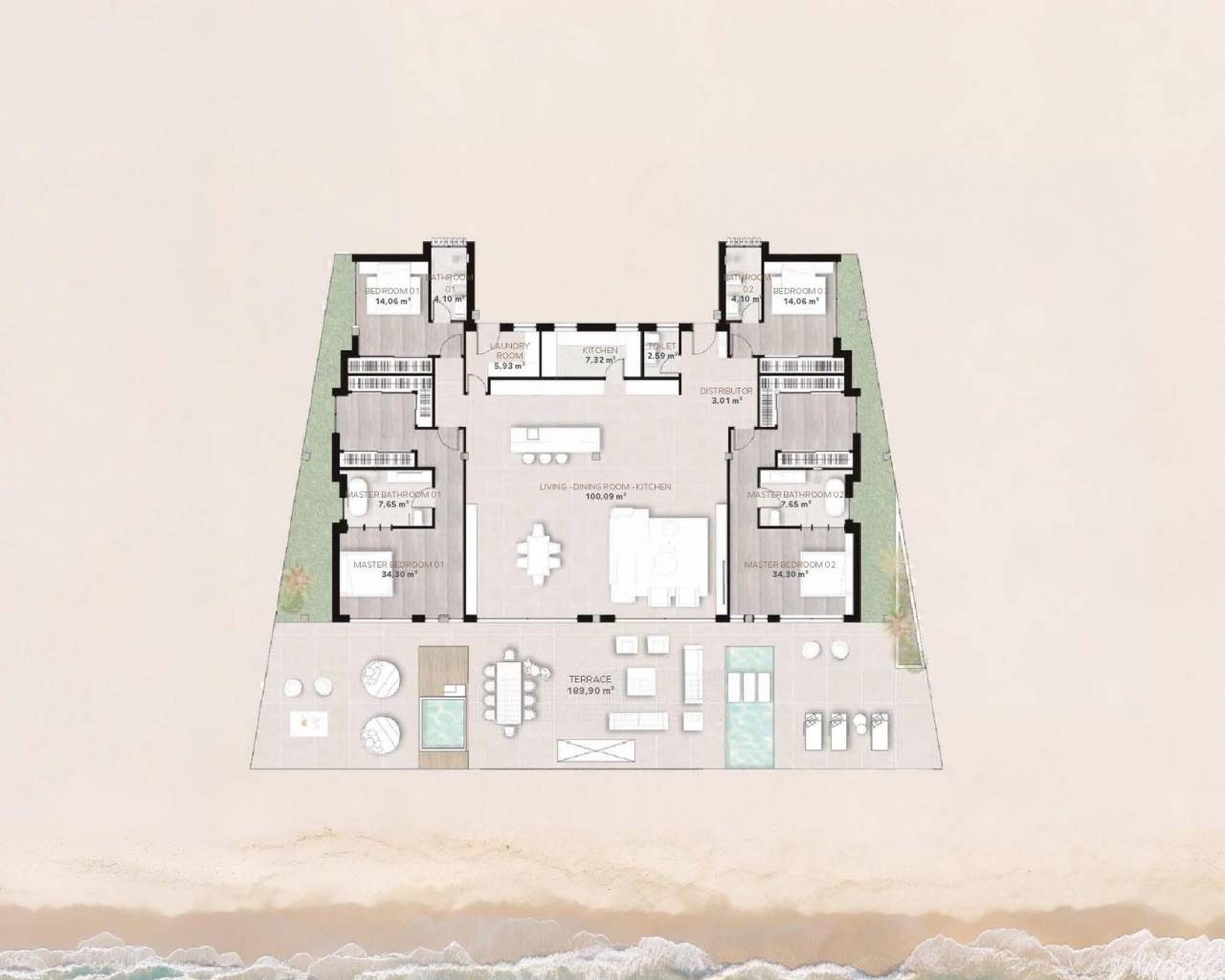 Nueva construcción  - Apartamentos - Estepona - Playa del Cristo
