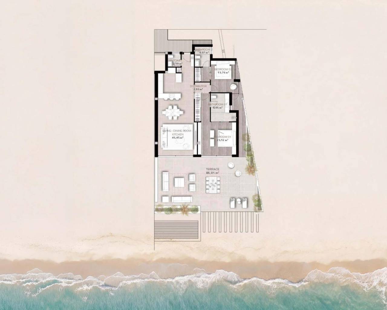 Nueva construcción  - Apartamentos - Estepona - Playa del Cristo