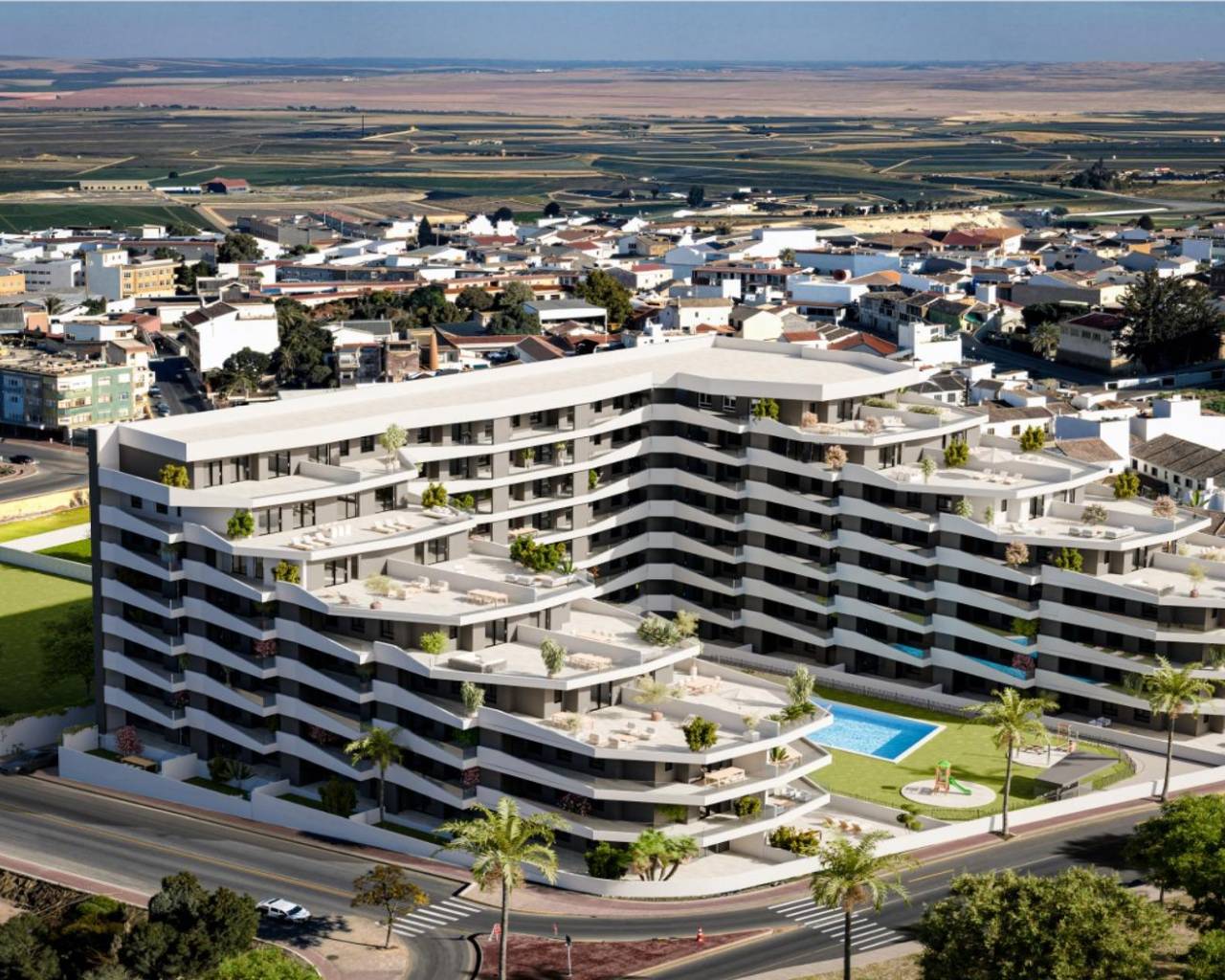Nueva construcción  - Apartamentos - San Miguel de Salinas - Pueblo