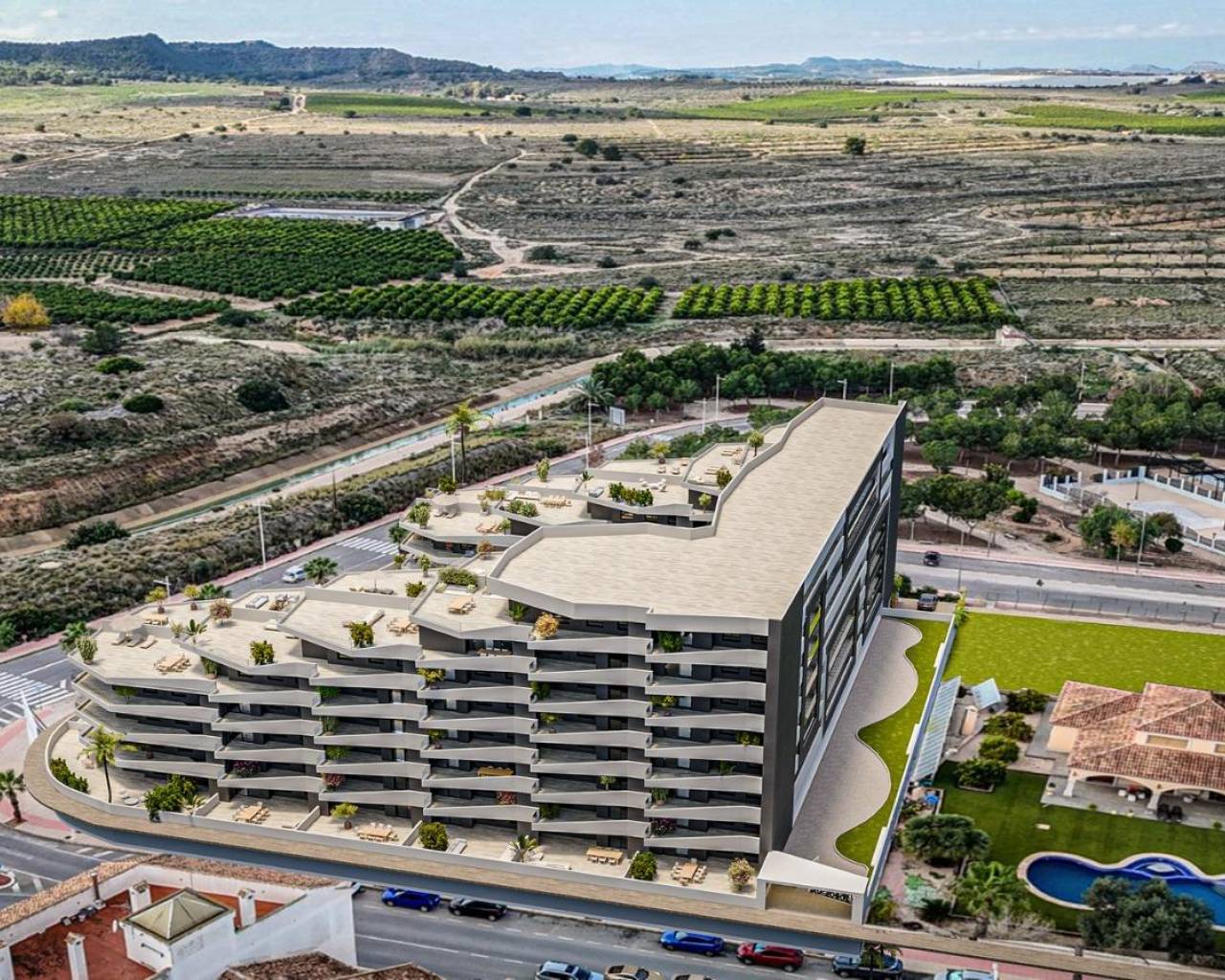 Nueva construcción  - Apartamentos - San Miguel de Salinas - Pueblo