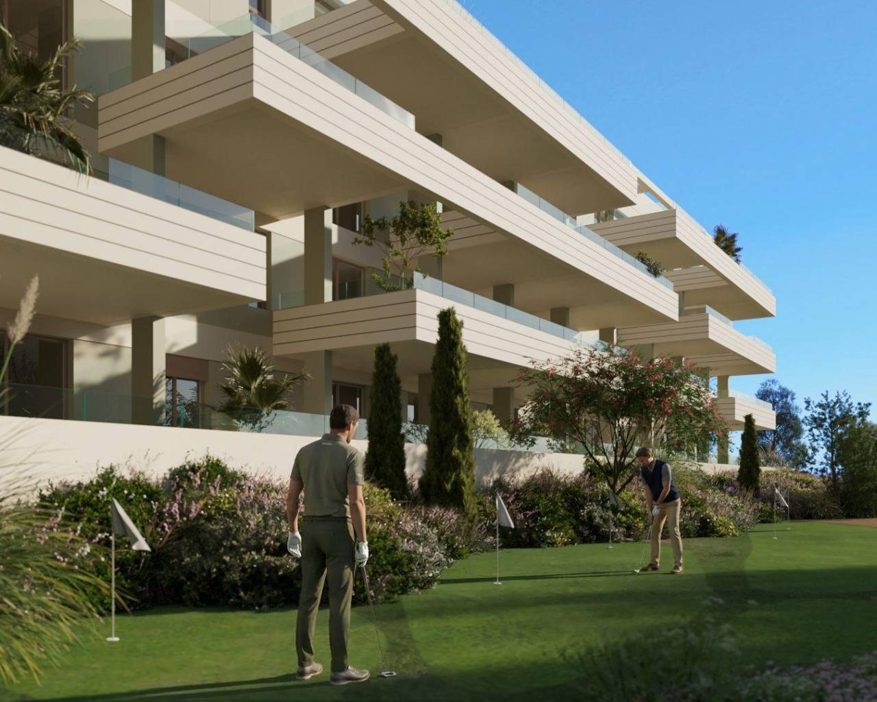 Nueva construcción  - Apartamentos - Mijas - Hipódromo Costa del Sol