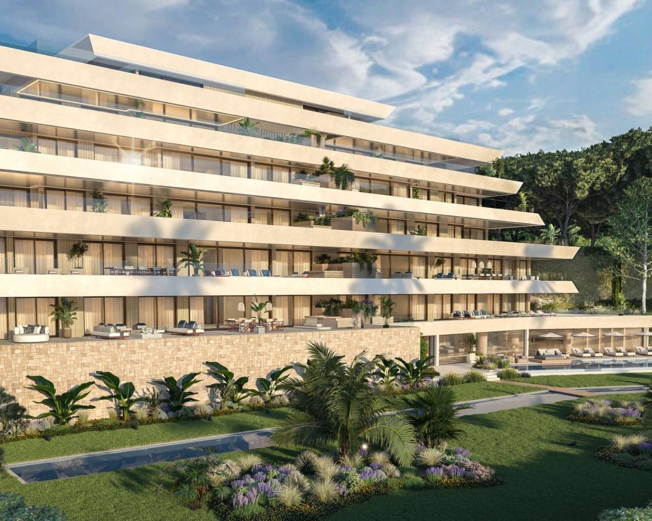 Nouvelle construction - Appartements - Estepona - Playa De Guadalobon