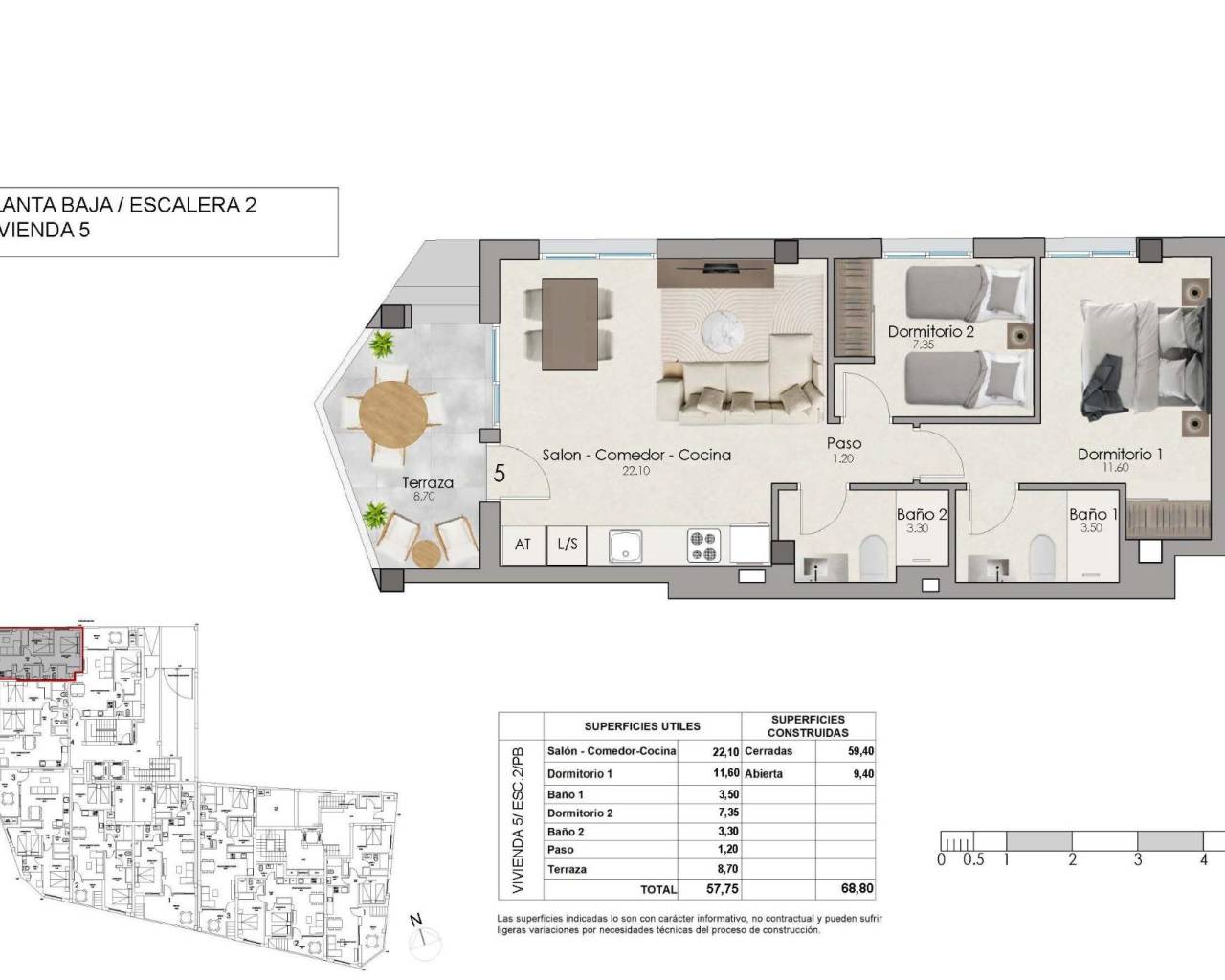  - Apartment - Santa Pola - Estacion de autobuses