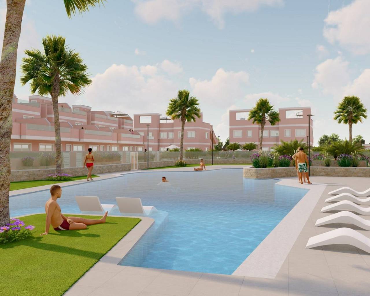 Nueva construcción  - Apartamentos - Pilar de La Horadada - Lo Monte