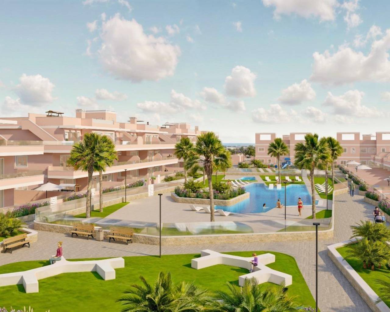Nueva construcción  - Apartamentos - Pilar de La Horadada - Lo Monte