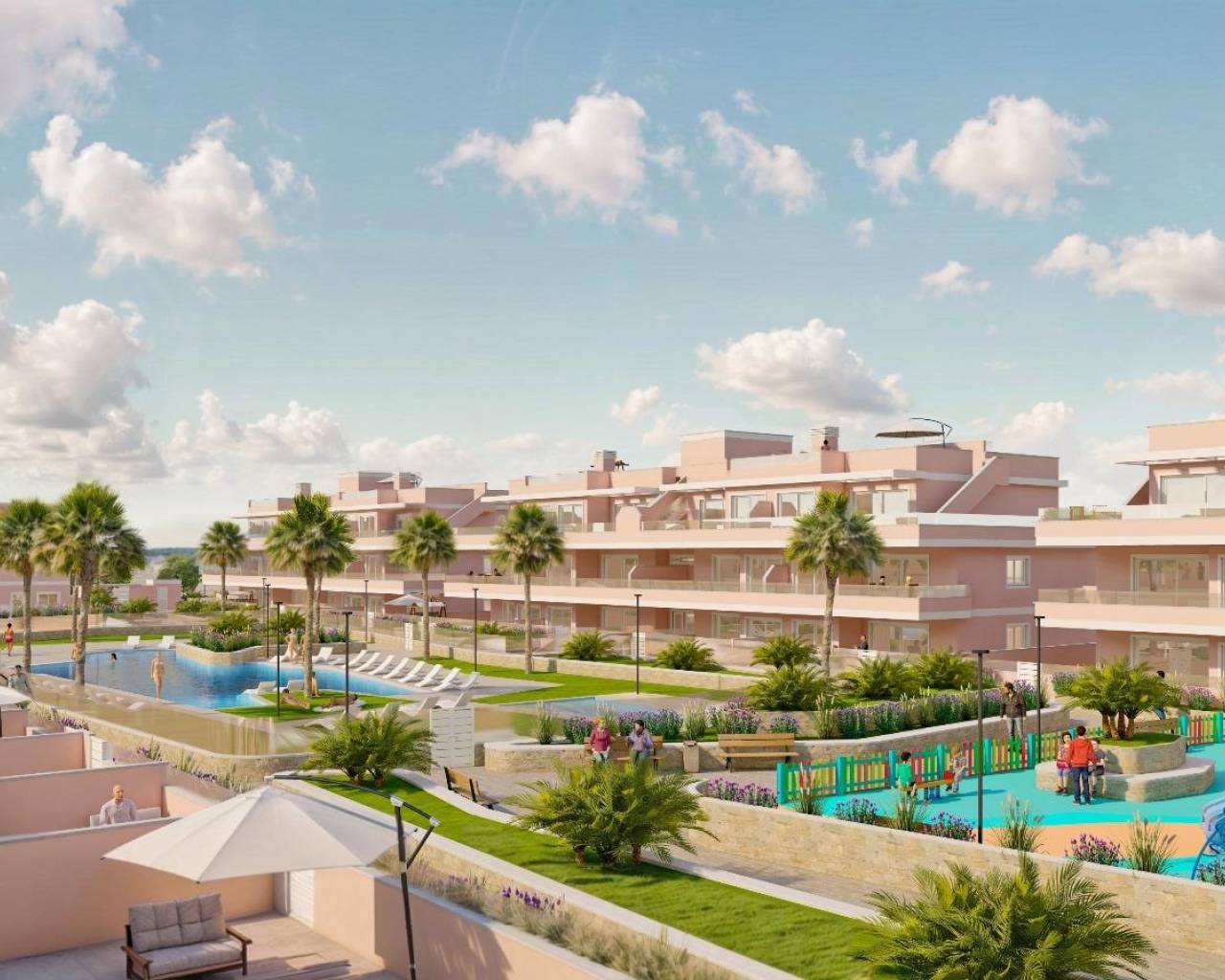 Nueva construcción  - Apartamentos - Pilar de La Horadada - Lo Monte