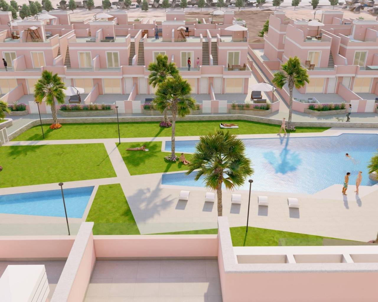 Nueva construcción  - Apartamentos - Pilar de La Horadada - Lo Monte