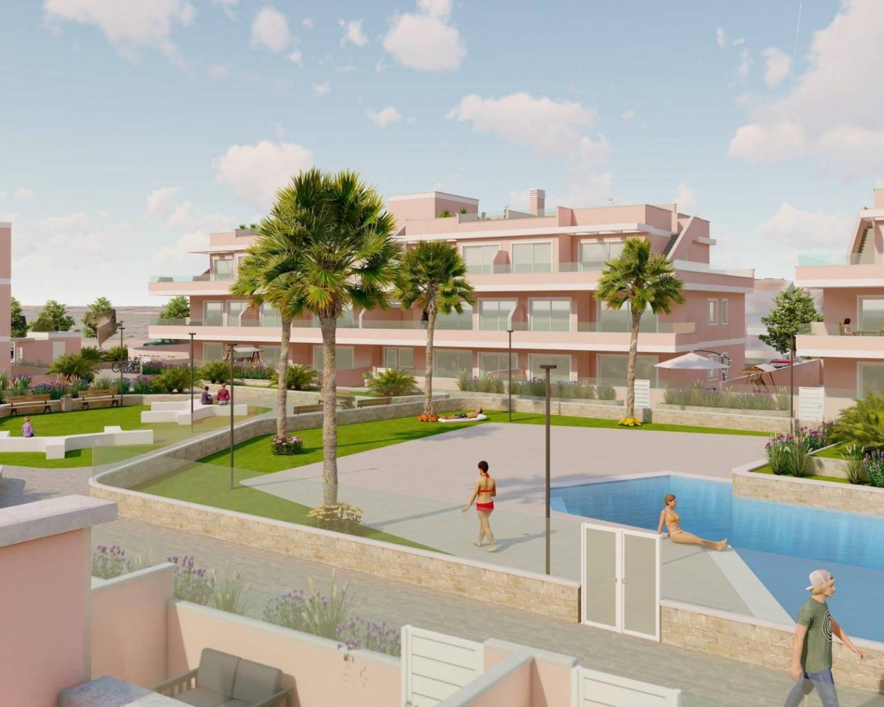 Nueva construcción  - Apartamentos - Pilar de La Horadada - Lo Monte