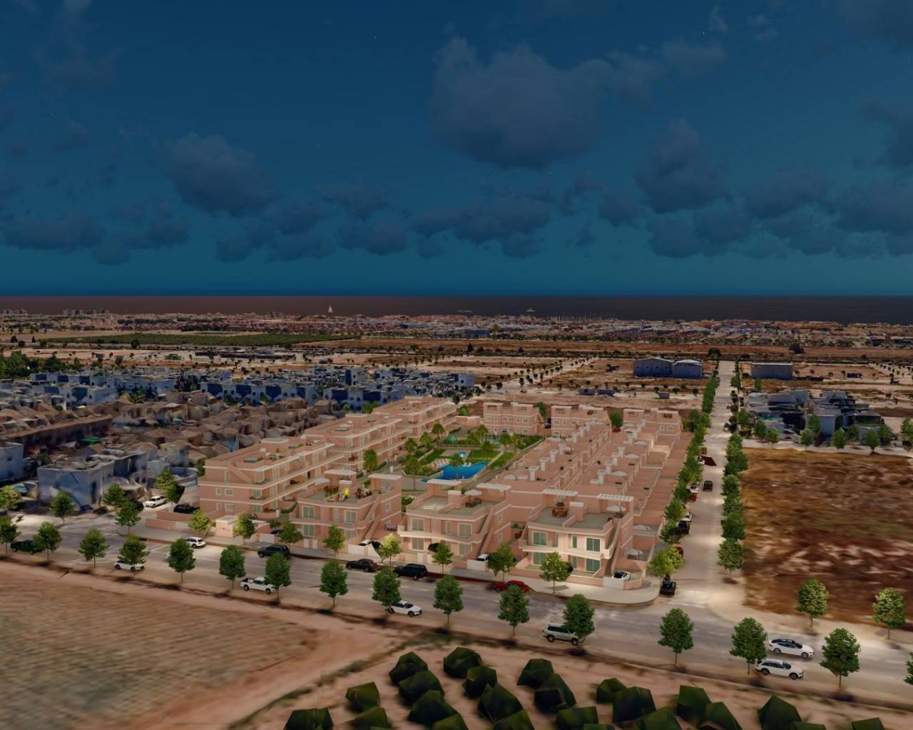 Nueva construcción  - Apartamentos - Pilar de La Horadada - Lo Monte