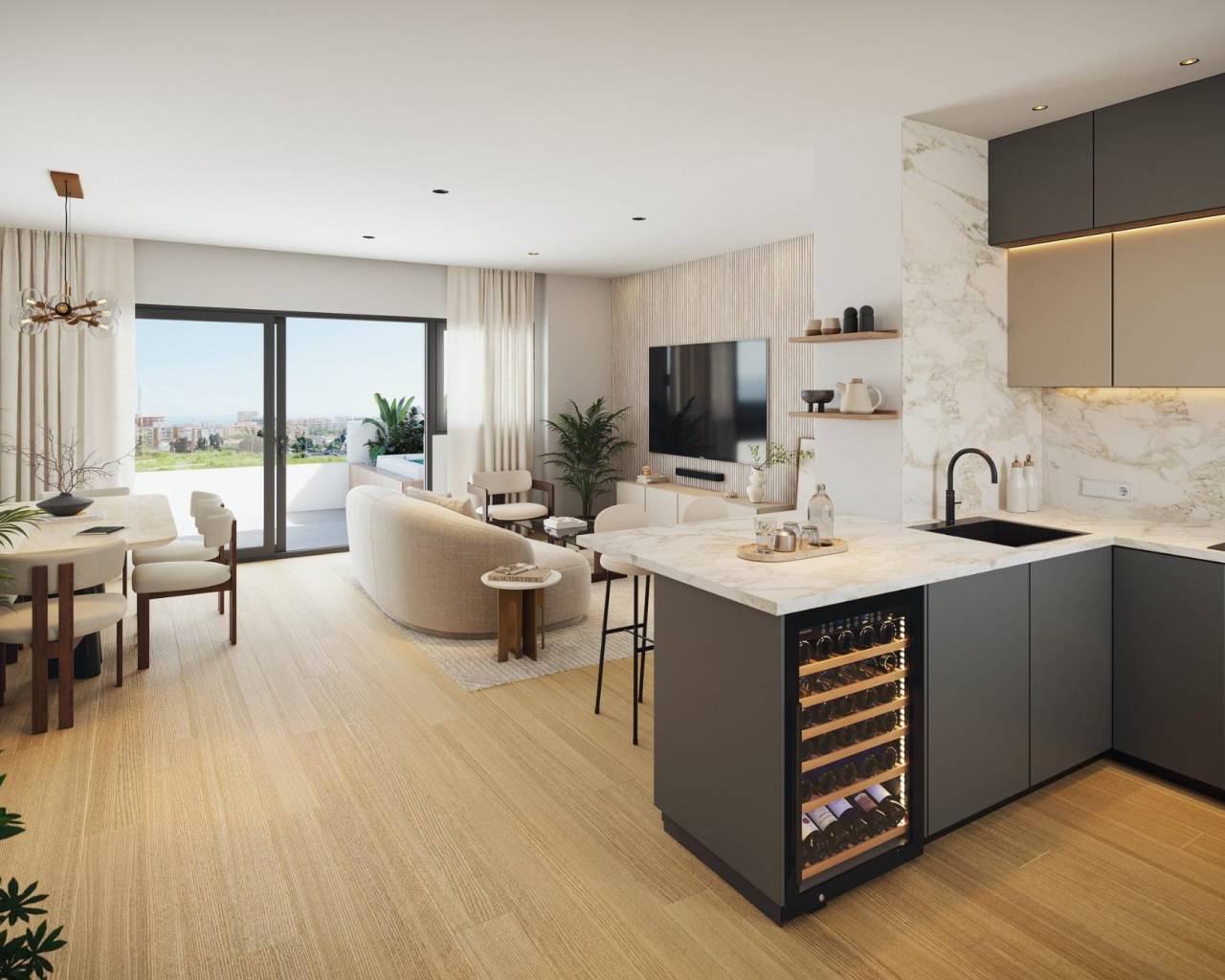 Nueva construcción  - Apartamentos - Fuengirola - Parque de la Loma
