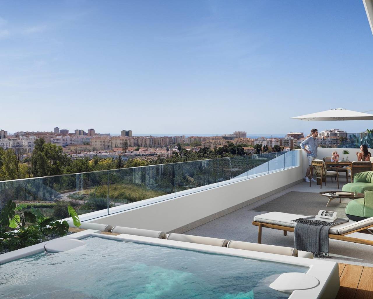 Nueva construcción  - Apartamentos - Fuengirola - Parque de la Loma
