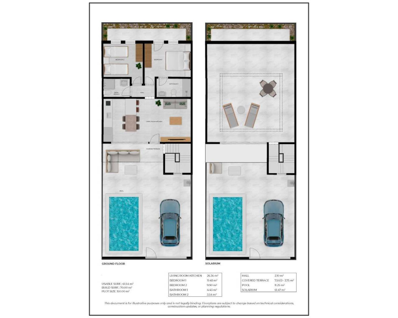 Nouvelle construction - Bungalow  / Townhouse - Fuente Álamo - La Pinilla