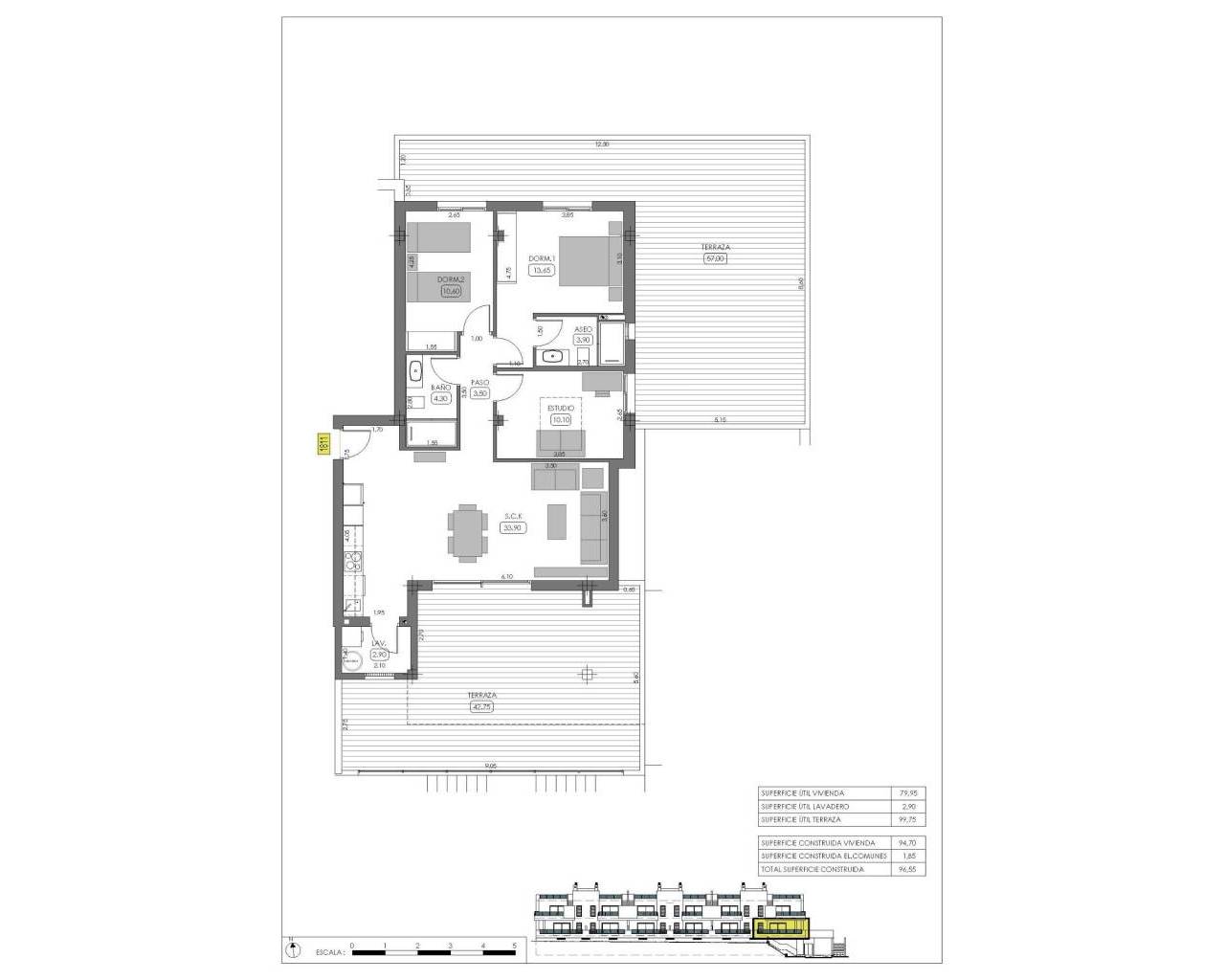 Nueva construcción  - Adosado / Bungalow - Algorfa - La Finca Golf
