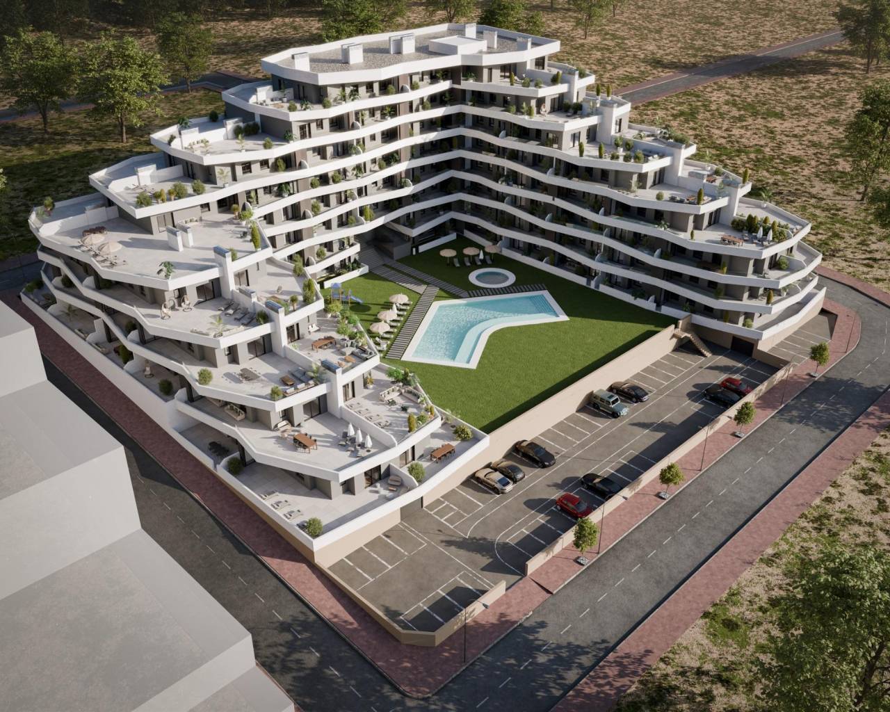 Nueva construcción  - Apartamentos - San Miguel de Salinas - Pueblo
