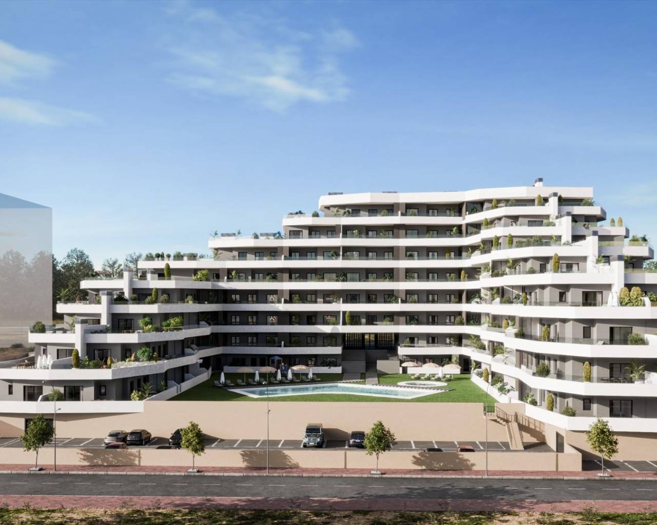 Nueva construcción  - Apartamentos - San Miguel de Salinas - Pueblo