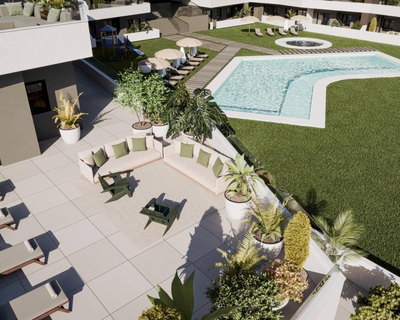 Nueva construcción  - Apartamentos - San Miguel de Salinas - Pueblo