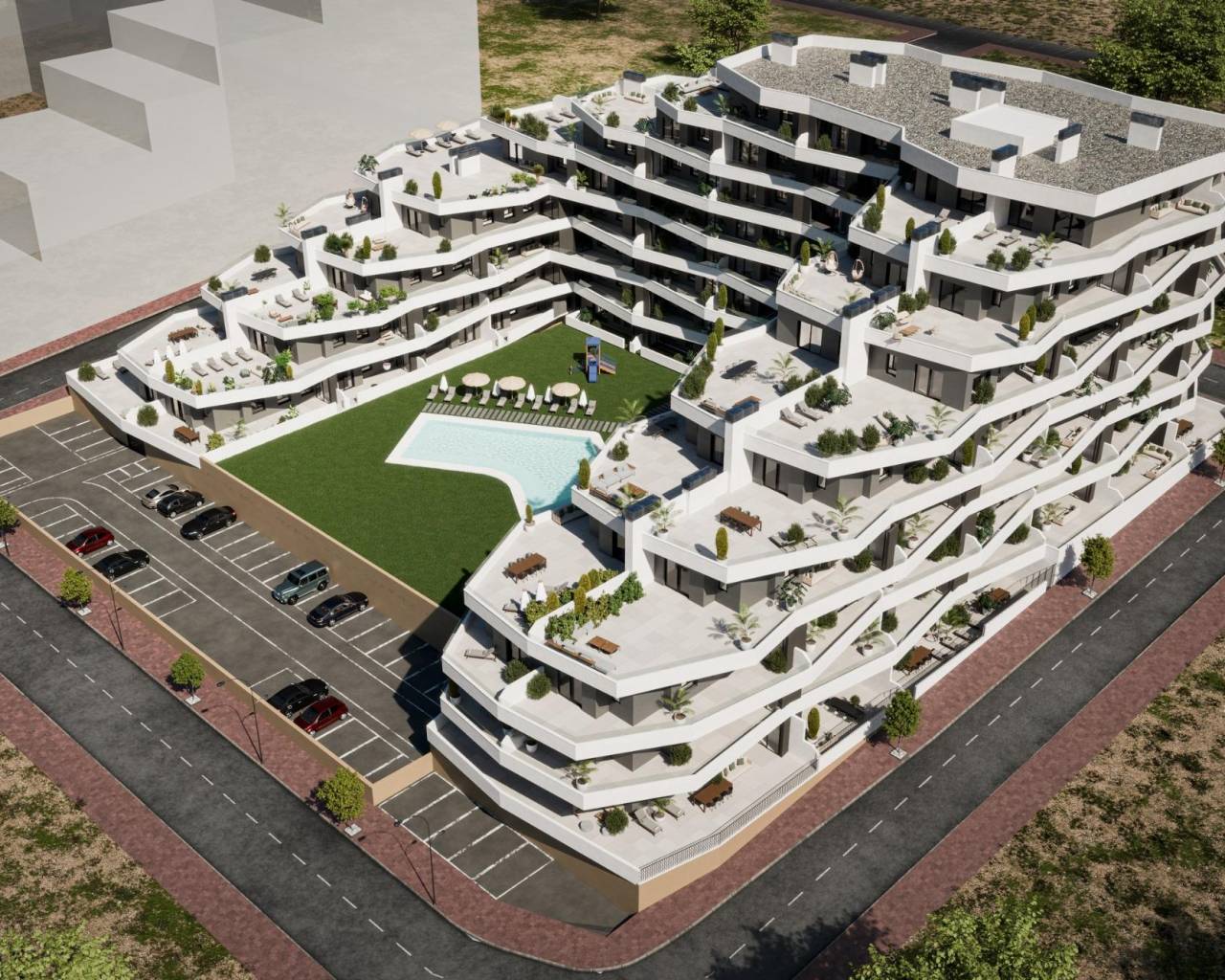 Nueva construcción  - Apartamentos - San Miguel de Salinas - Pueblo