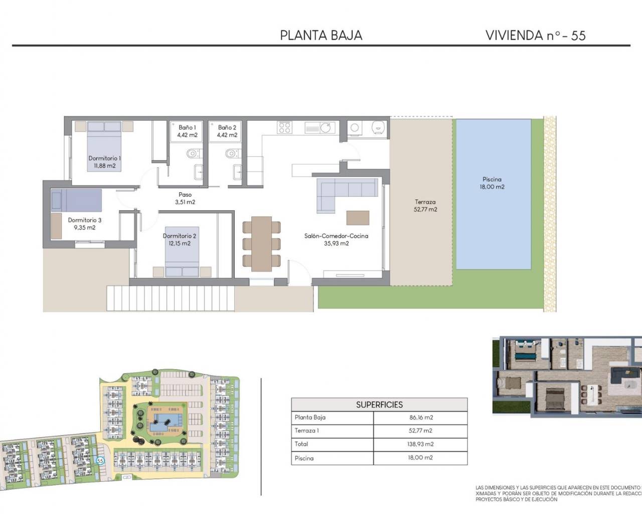 Nouvelle construction - Bungalow  / Townhouse - Finestrat - Finestrat Hills