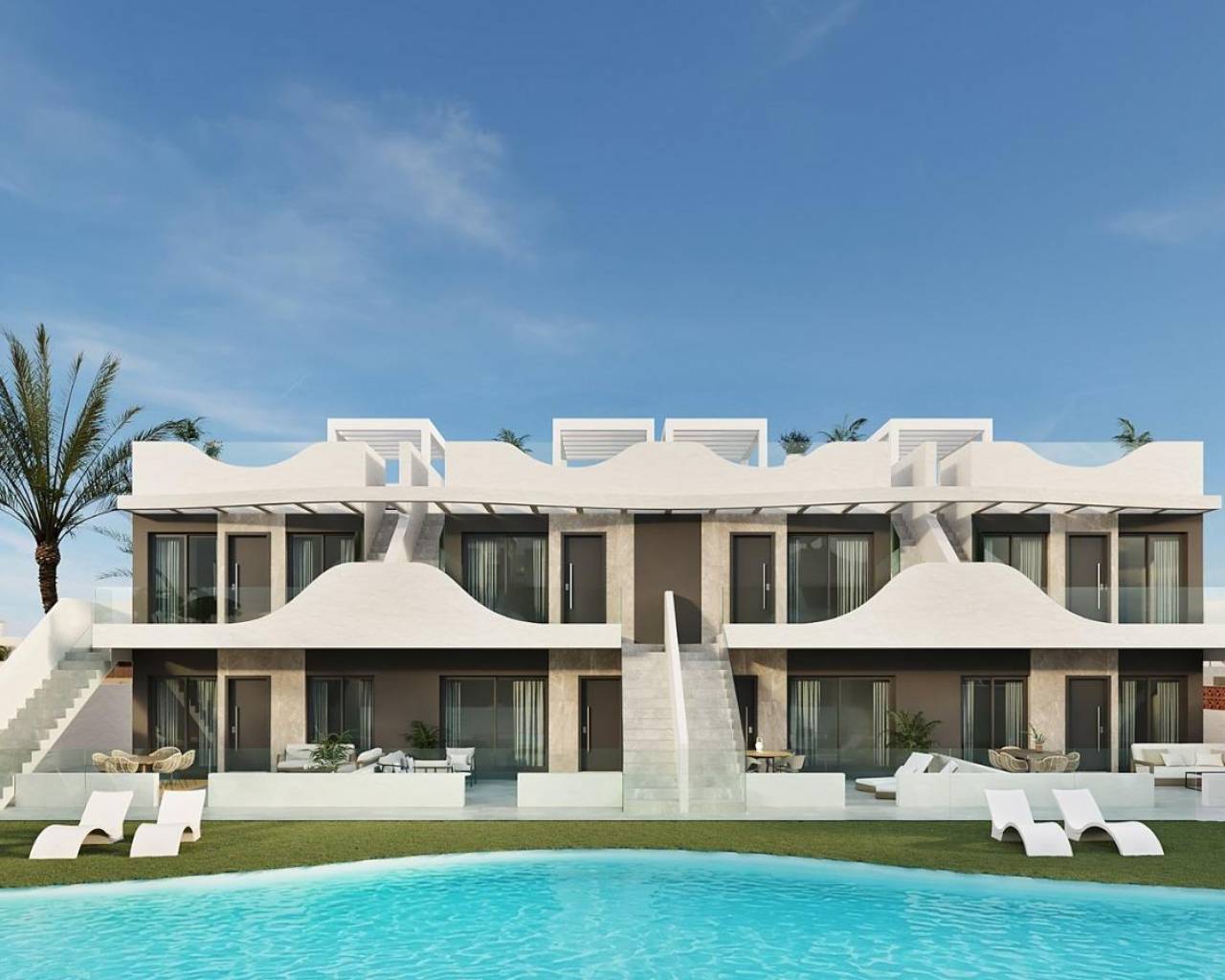 Nouvelle construction - Bungalow  / Townhouse - Pilar de La Horadada - pueblo