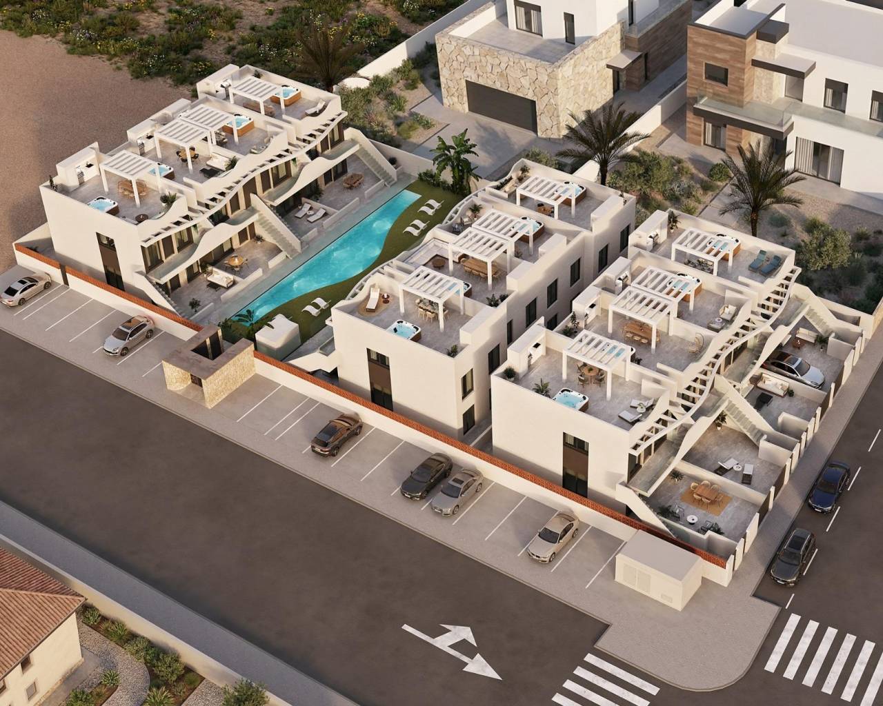 Nouvelle construction - Bungalow  / Townhouse - Pilar de La Horadada - pueblo