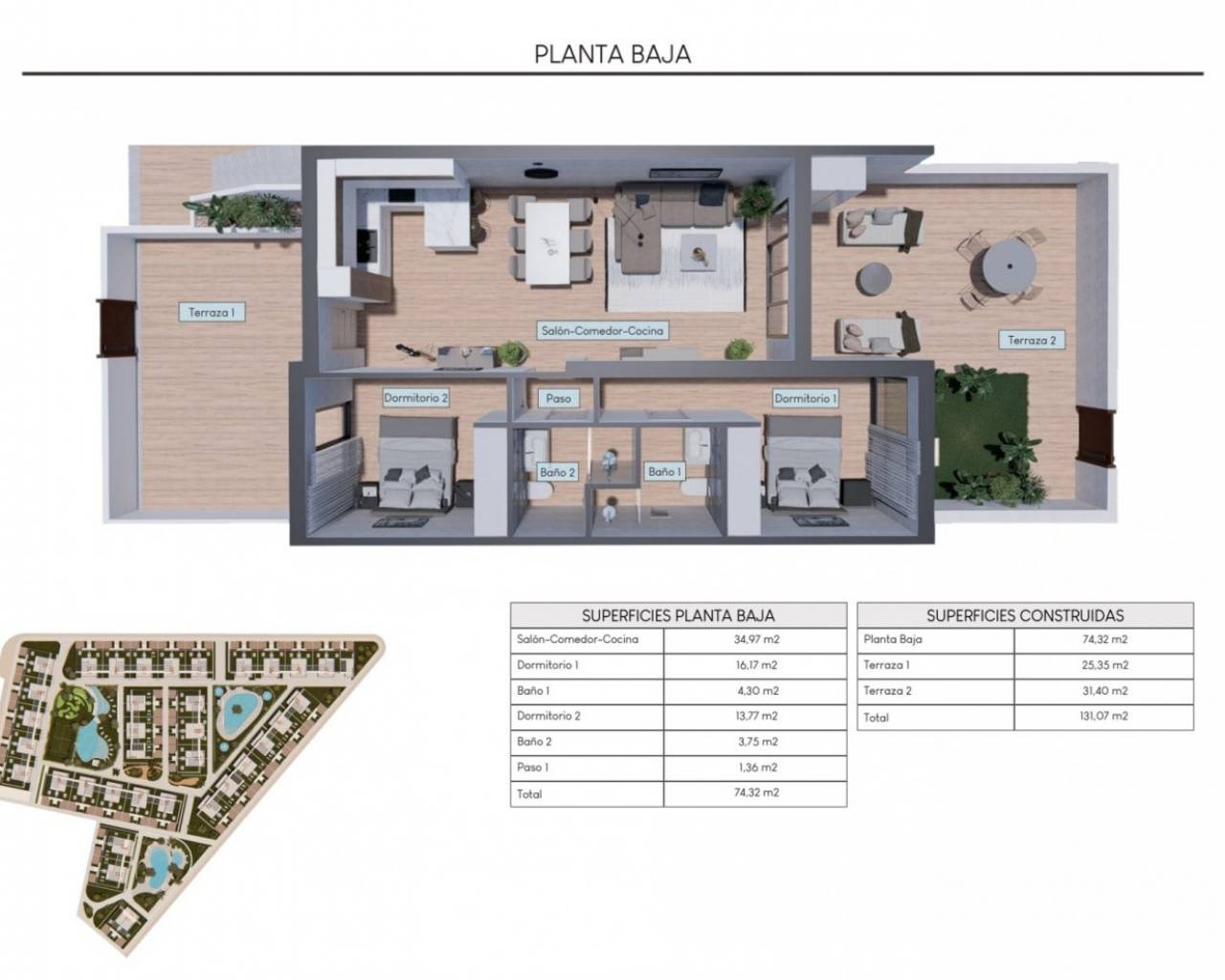 Nouvelle construction - Bungalow  / Townhouse - Torrevieja - Los Balcones