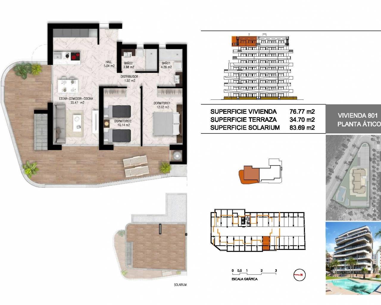 Nouvelle construction - Appartements - Guardamar del Segura - Puerto