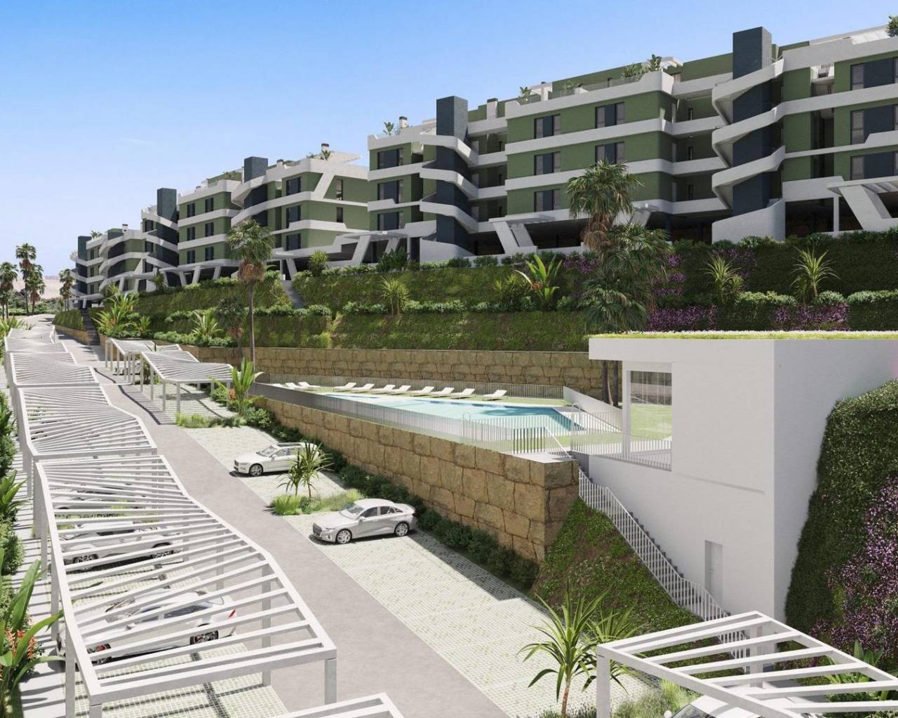 New Build - Apartments - Mijas - Calaburra - Chaparral