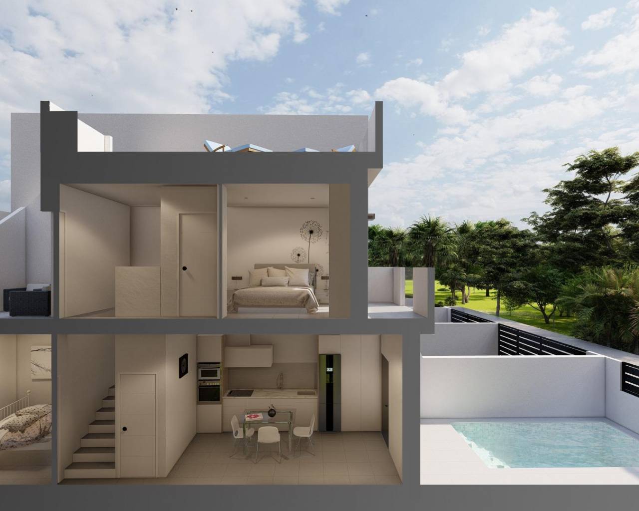 New Build - Villas - Los Alcazares - Euro Roda