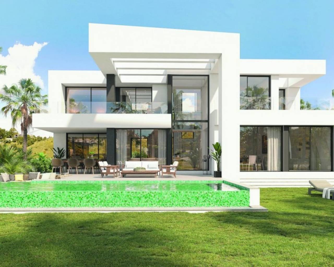 Nueva construcción  - Villas - Málaga - Limonar