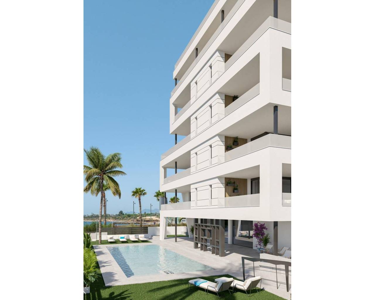 New Build - Apartments - Aguilas - Puerto Deportivo Juan Montiel